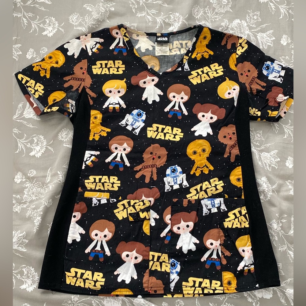 Star Wars Scrub Top